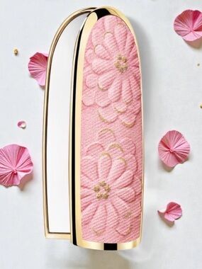 Guerlain Rouge G Blooming Denim Cherry Blossom Limited Lipstick Case [Case only]